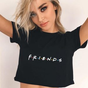 friends crop top shirt