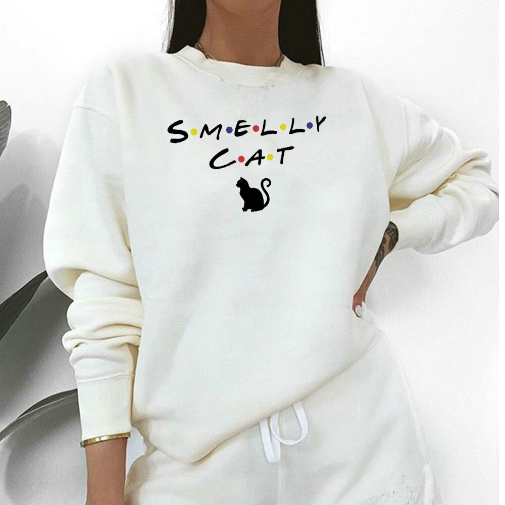 F.R.I.E.N.D.S Smelly Cat Sweatshirt - F.R.I.E.N.D.S Merchandise