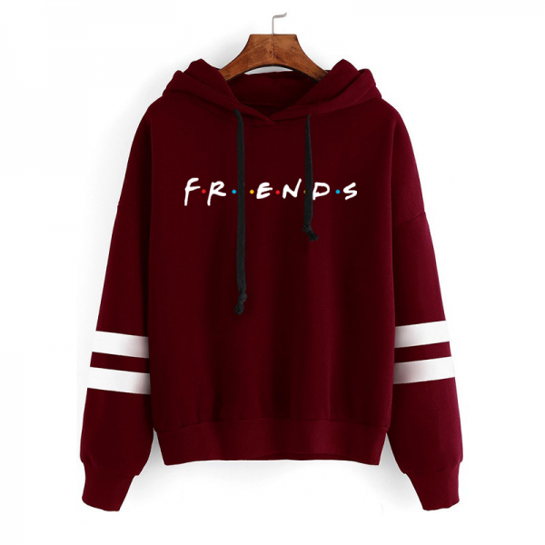 F.R.I.E.N.D.S Striped Hoodie F.R.I.E.N.D.S Merchandise